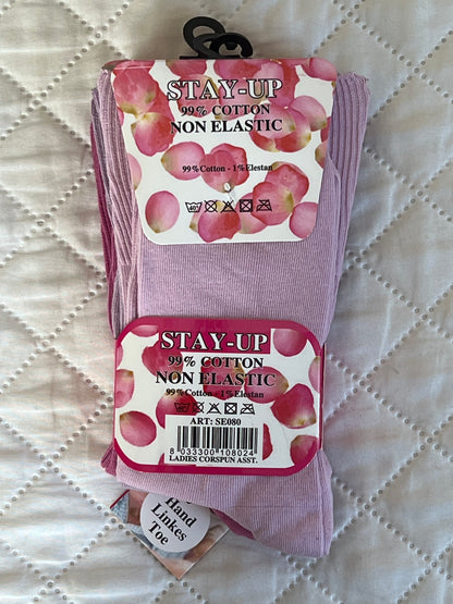 Stay-Up Ladies Diabetic Socks Assorted UK 4-8